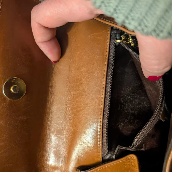 Vintage Ferragamo Brown Crossbody Bag - Picture 10 of 11